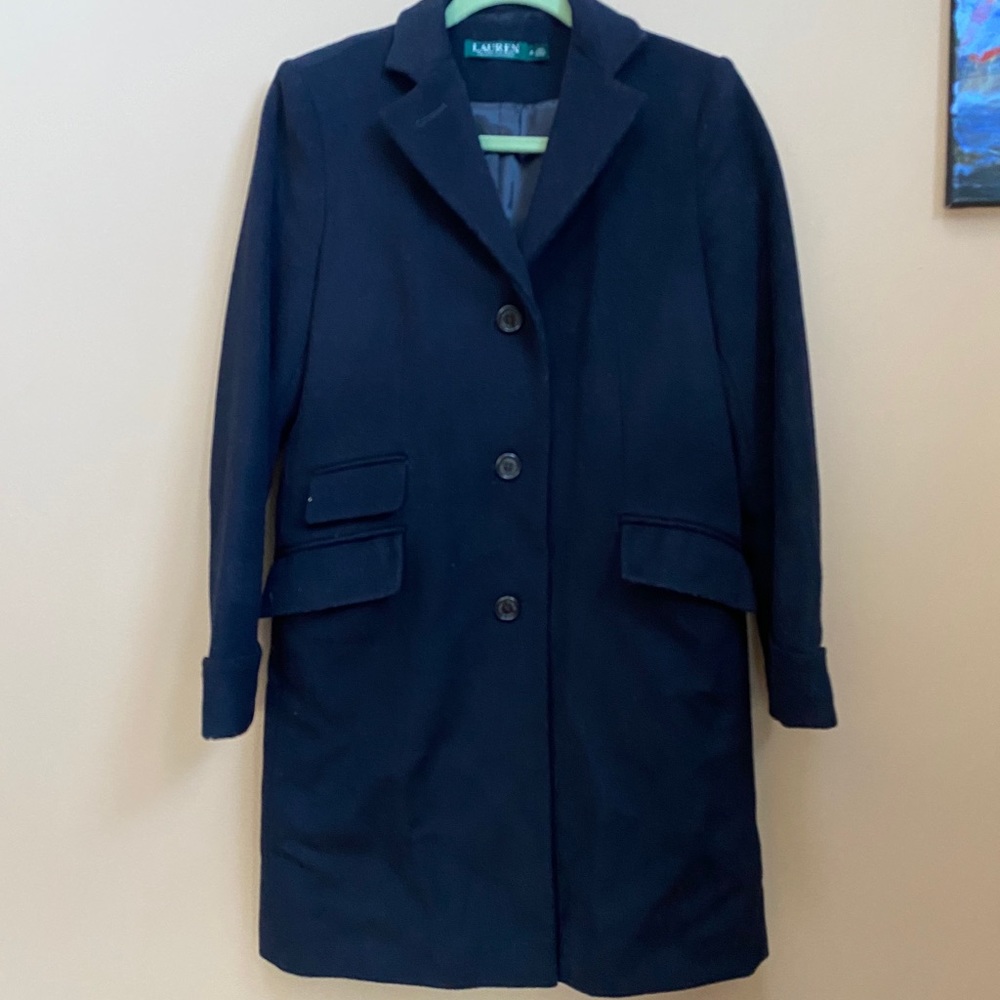 Lauren Ralph Lauren Single-Breasted Walker Coat